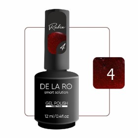 Esmalte Permanente Rubin 04 DE LA RO, 12 ml