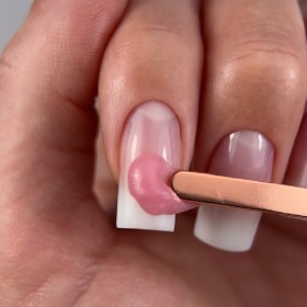 Pincel Doble Sintético con espátula y fundas Dark