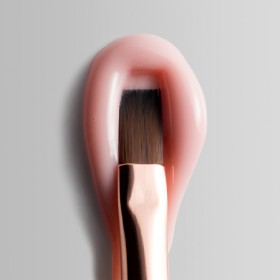 Pincel Doble Sintético Dark Liner 11 mm/ Gel 9 mm