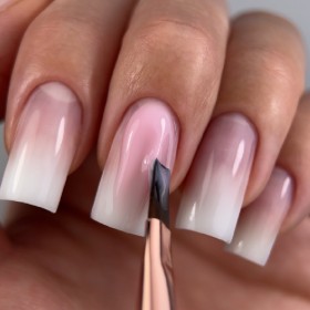 Pincel Doble Sintético Dark Liner 11 mm/ Gel 9 mm