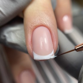 Pincel Doble Sintético Dark Liner 11 mm/ Gel 9 mm