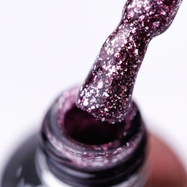 Esmalte Permanente Luxton Titan 05 (Purpurina Violeta), 10 ml.