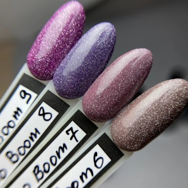 Esmalte Reflectante Oxxi Disco Boom 008, Lila, 10 ml