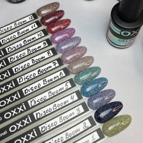 Esmalte Reflectante Oxxi Disco Boom 009, Púrpura, 10 ml