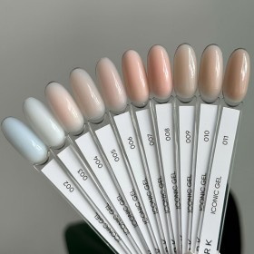 Iconic Gel 09 DARK, gel constructor líquido, beige cálido, 15 ml