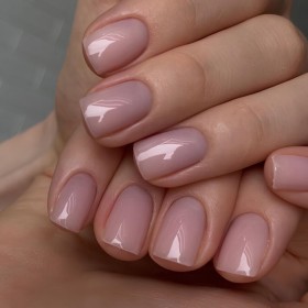 Iconic Gel 13 DARK, gel constructor líquido, rosa empolvado, 15 ml