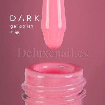 Esmalte Permanente Dark 55, Rosa bebé cálido, 6 ml