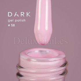 Gel Polish 058 DARK, esmalte semipermanente lila claro, 6 ml