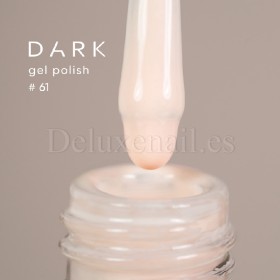 Gel Polish 061 DARK, esmalte semipermanente melocotón claro, 6 ml