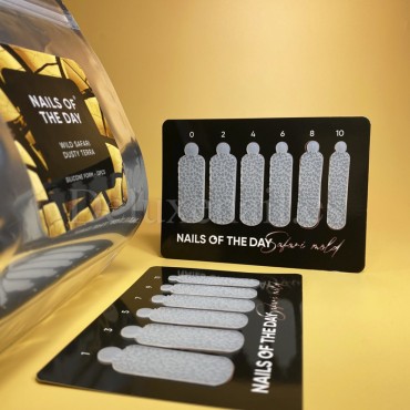 Wild Safari Dusty Terra Silicone Form NAILSOFTHEDAY, 12 uds