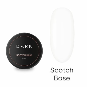 Scotch Base DARK, base elástica para aumentar la adherencia (prebase), transparente, 15 ml