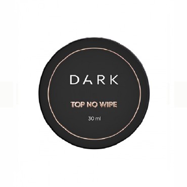 Top no wipe Dark, sin pegajosidad con UV filtros, sin pincel, 30 ml