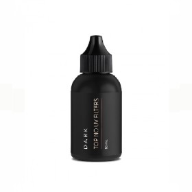 Top no UV filtres Dark, sin pegajosidad sin UV filtros, 50 ml