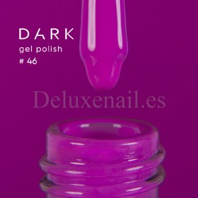 Gel Polish 046 DARK, esmalte semipermanente lila intenso, 6 ml