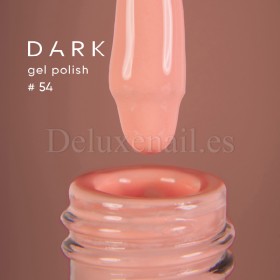 Gel Polish 054 DARK, esmalte semipermanente melocotón, 6 ml