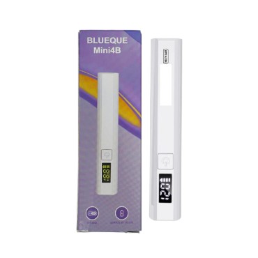 LED/UV Lámpara Linterna MINI 4B, 3 W, Blanco