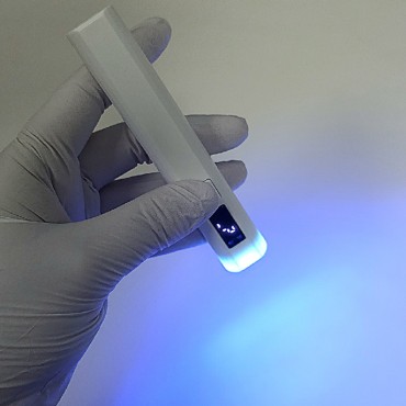 LED/UV Lámpara Linterna MINI 4B, 3 W, Blanco