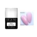Cold Gel Base 02 DE LA RO, gel líquido nude rosa cálido, 12 ml