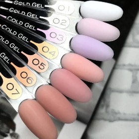 Cold Gel Base 06 DE LA RO, gel líquido rosa natural, 12 ml