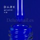Gel Polish 026 DARK, esmalte semipermanente azul real, 6 ml