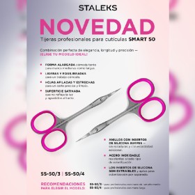 SS-50/4 - Tijeras para cutículas STALEKS Smart, 24 mm