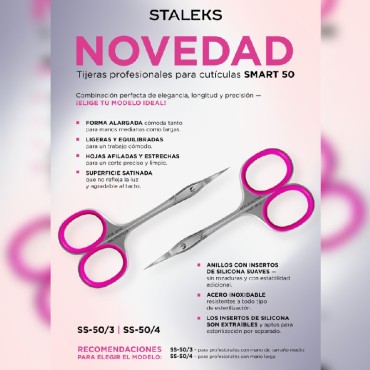 SS-50/4 - Tijeras para cutículas STALEKS Smart, 24 mm