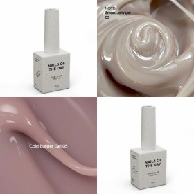 Kit de refuerzo NAILSOFTHEDAY, 4 productos