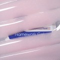 Framework Gel West Coast Hollywood Pearl American Creator, Gel constructor rosa lechoso con micro brillo, 30 ml