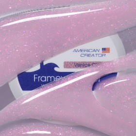 Framework Gel West Coast Venice Glow American Creator, Gel constructor rosa con micro brillo, 30 ml