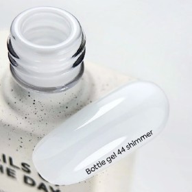 Bottle Gel Shimmer con pincel 44 NAILSOFTHEDAY, 10 ml