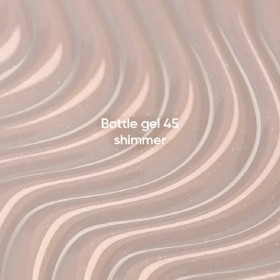 Bottle Gel Shimmer con pincel 45 NAILSOFTHEDAY, 10 ml