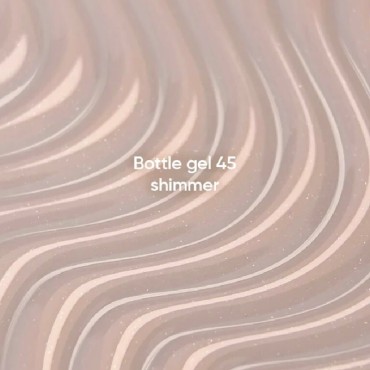 Bottle Gel Shimmer con pincel 45 NAILSOFTHEDAY, 10 ml