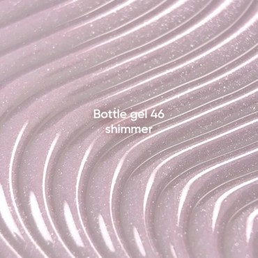 Bottle Gel Shimmer con pincel 46 NAILSOFTHEDAY, 10 ml