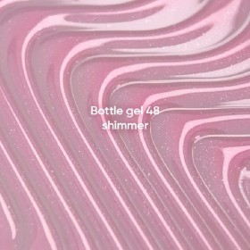 Bottle Gel Shimmer con pincel 48 NAILSOFTHEDAY, 10 ml