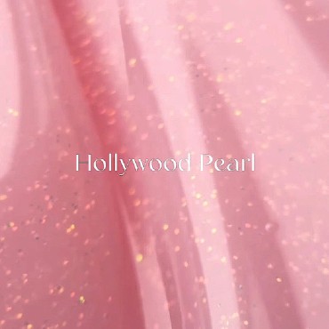 Framework Gel West Coast Hollywood Pearl American Creator, Gel constructor rosa lechoso con micro brillo, 30 ml