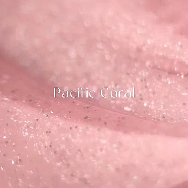 Framework Gel West Coast Pacific Coral American Creator, Gel constructor coral rosado con micro brillo, 30 ml
