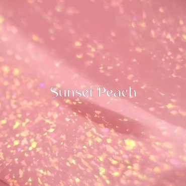 Framework Gel West Coast Sunset Peach American Creator, Gel constructor rosa con micro brillo, 30 ml