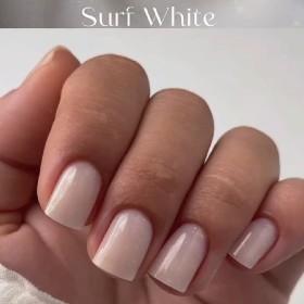 Framework Gel West Coast Surf White American Creator, Gel constructor blanco lechoso con micro brillo, 30 ml