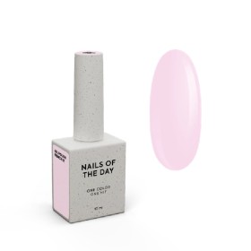 Gel Polish French 01 NAILSOFTHEDAY, esmalte semipermanente rosa, 10 ml