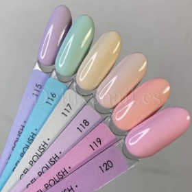 Esmalte Permanente Dark 115, Lila claro, 6 ml