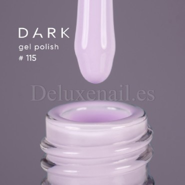 Esmalte Permanente Dark 115, Lila claro, 6 ml