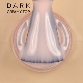 Creamy Top DARK, top sin pegajosidad beige rosado con UV filtro, 10 ml