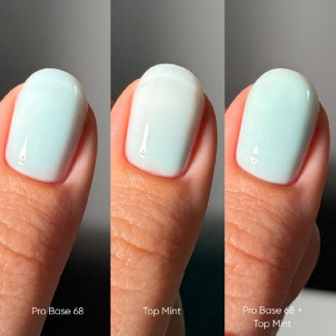 Mint Top DARK, top sin pegajosidad menta con UV filtro, 10 ml