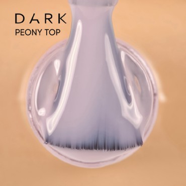 Peony Top DARK, top sin pegajosidad violeta con UV filtro, 10 ml
