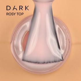 Rosy Top DARK, top sin pegajosidad rosa con UV filtro, 10 ml