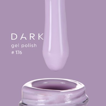 Esmalte Permanente Dark 176, Lila, 6 ml