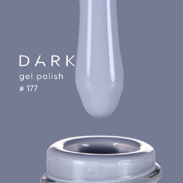 Esmalte Permanente Dark 177, Azul, 6 ml
