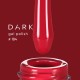 Esmalte Permanente Dark 184, Rojo, 6 ml