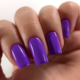 Esmalte Permanente Dark 186, Lila azulado, 6 ml