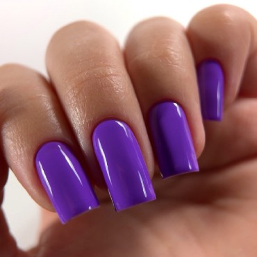 Esmalte Permanente Dark 186, Lila azulado, 6 ml